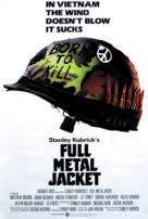 Stanley Kubrick's Full Metal Jacket Movie Poster