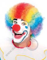 Multi Coloured Clown Wig by Rubie's.
