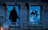 Friday The 13th, Jason Voorhees Window Silhouette Decal by Rubie's.