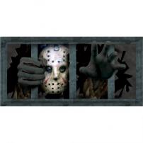 Friday The 13th Jason Voorhees Wall Grabber Decal by Rubie's.