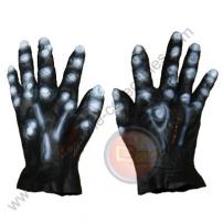 Black Adult Soft Skin Rubber Monster Hands by Rubie's