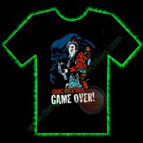 Game Over Alien Horror T-Shirt by Fright Rags - LARGE