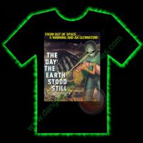The Day The Earth Stood Still Horror T-Shirt by Fright Rags - EXTRA LARGE