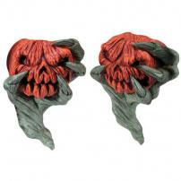 Haunted Forest "Pumpkin" Sconces (Set of 2) by Rubie's.