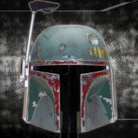 Star Wars Scaled Replica Boba Fett Helmet by Master Replicas.