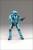 HALO 3 Wave 2 Equipment Edition Spartan Scout Figure (Cyan).