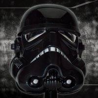 Star Wars Scaled Shadowtrooper Helmet by Master Replicas.
