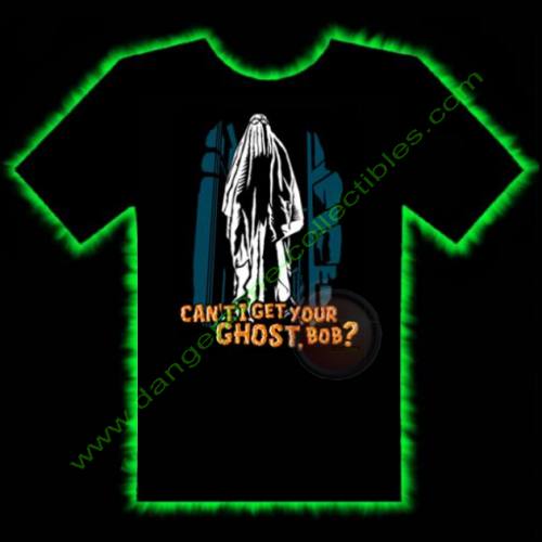 Ghost Bob Horror T-Shirt by Fright Rags - MEDIUM
