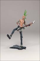 Guitar Hero Johnny Napalm Figure With Green Hair by McFarlane