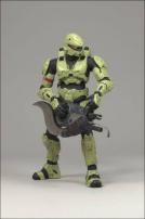HALO 3 Series 3 Spartan Soldier Rogue (Olive) Figure by McFarlane.