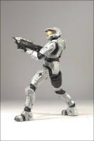 HALO 3 Series 1 Spartan Soldier Mark VI White Figure by McFarlane.