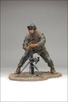 McFarlane Military Series 6 Marine Mortar Loader Figure.