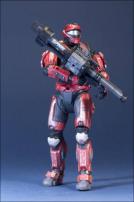 HALO Reach Series 6 Spartan Recon Male (Red) Figure by McFarlane