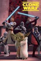 Star Wars The Clone Wars (D) Movie Poster