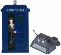Dr Who Set Of 2 Figures K9 and The Tardis.
