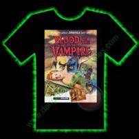 Blood Of The Vampire Horror T-Shirt by Fright Rags - SMALL