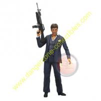 Scarface Tony Montana 7 Inch Figure in Blue Suit by NECA