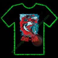 Zombie vs Shark Horror T-Shirt by Fright Rags - SMALL