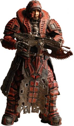 Gears Of War Series 4 Theron Disguise Marcus Fenix Figure by NECA