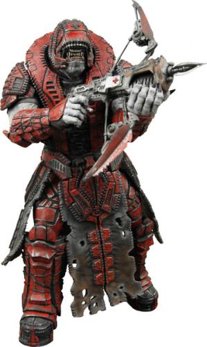 Gears Of War Series 2 Theron Guard (Helmet) Figure by NECA.