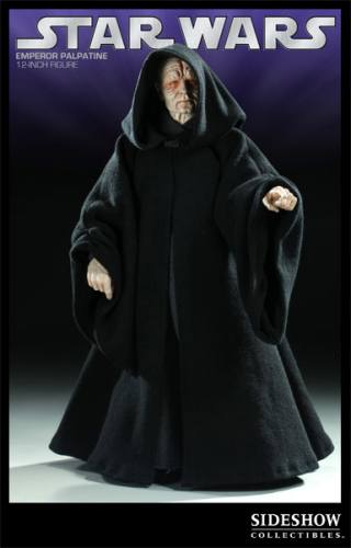 Star Wars Emperor Palpatine Figure by Sideshow Collectibles.