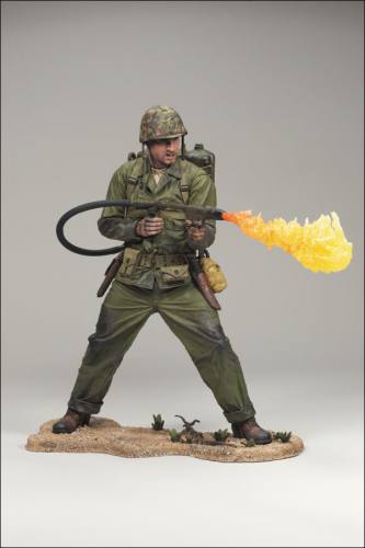 Call Of Duty Marine Corps Figure With Flamethrower by McFarlane