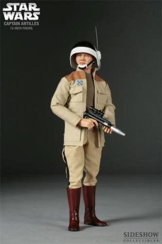 Star Wars Captain Antilles Figure by Sideshow Collectibles.
