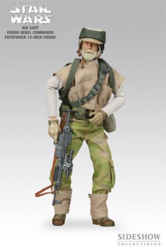 Star Wars Nik Sant - Endor Rebel Commando Pathfinder Figure