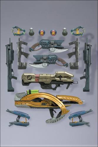 HALO 3 Wave 2 HALO Wars Weapons Pack by McFarlane