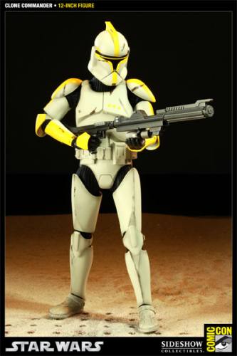 Star Wars Clone Commander EPII Figure by Sideshow Collectibles