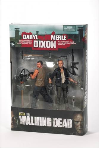 The Walking Dead TV Series 4 Dixon Brothers Figure by McFarlane