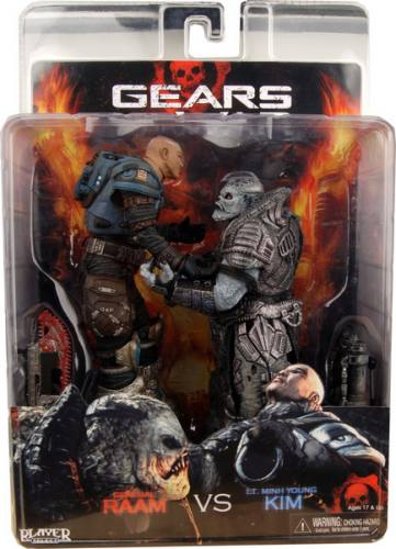Gears Of War Series 2 General Raam vs Kim Figures by NECA
