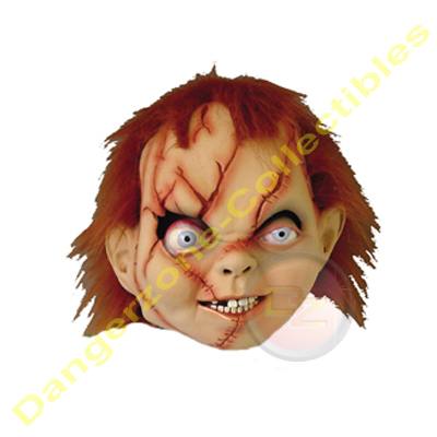 Chucky Deluxe Adult Latex Mask (Scarred Version).
