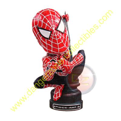 Spider Man 2 Bobble Head Knocker by NECA