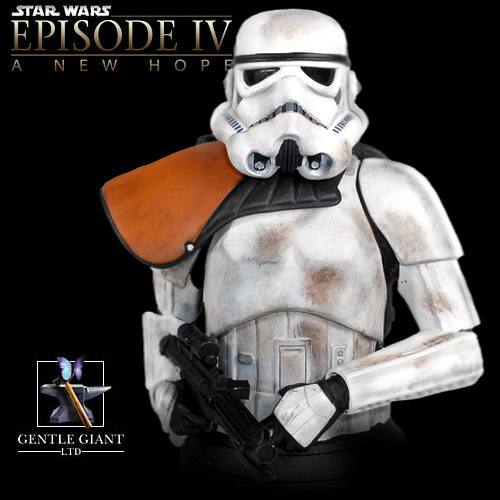 Star Wars Sandtrooper Squad Leader Mini Bust by Gentle Giant