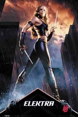 Daredevil Elektra Jennifer Garner Movie Poster Dangerzone Collectibles Online Store