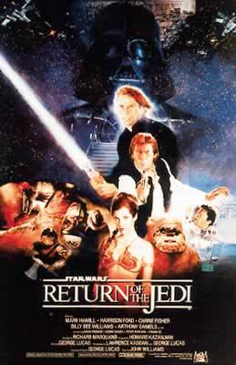 Star Wars Episode VI Return Of The Jedi Movie Poster