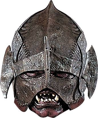 Lord Of The Rings Uruk Hai Full Head Deluxe Latex Mask by Rubie's