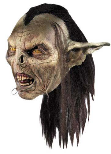 Lord Of The Rings Moria Orc Full Head Deluxe Latex Mask by Rubie's