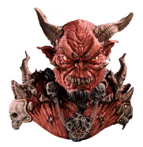 El Diablo Adult Full Overhead Deluxe Latex Mask by Rubie's