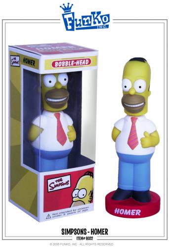 The Simpsons Homer Bobble Head Knocker by FUNKO