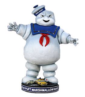 Ghostbusters Stay Puft Resin Bobble Head Knocker by NECA