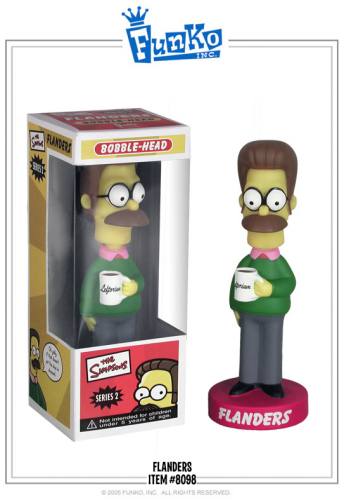 The Simpsons Ned Flanders Bobble Head Knocker by FUNKO
