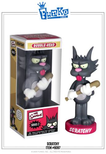 The Simpsons Scratchy Bobble Head Knocker by FUNKO
