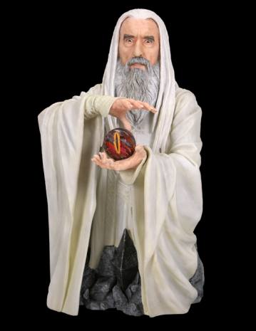 Lord Of The Rings Saruman Mini Bust by Gentle Giant.