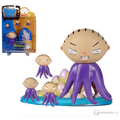 Family Guy Series 2 Figure Mutant Stewie Griffin by MEZCO.
