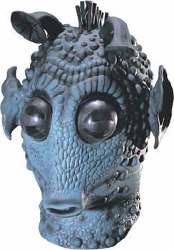 Star Wars Greedo Deluxe Latex Adult Mask by Rubie's.