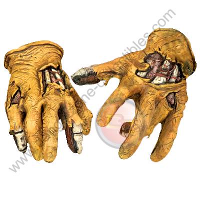 Jason Hands Adult Mens Scary Halloween Costume Gloves Friday the 13th 