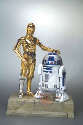 Star Wars C-3PO & R2-D2 EP 4 Snap Fit 7th Scale Kit by Kotobukiya.