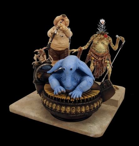 Jabba's Palace Band Max Rebo Statue by Gentle Giant Studios.